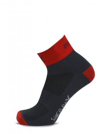 Ponožky BIKERS červená velikost 35-38
